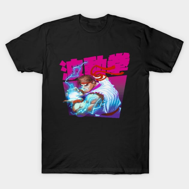 Street Fighter Ryu Hadoken T-Shirt by Bootleg Factory